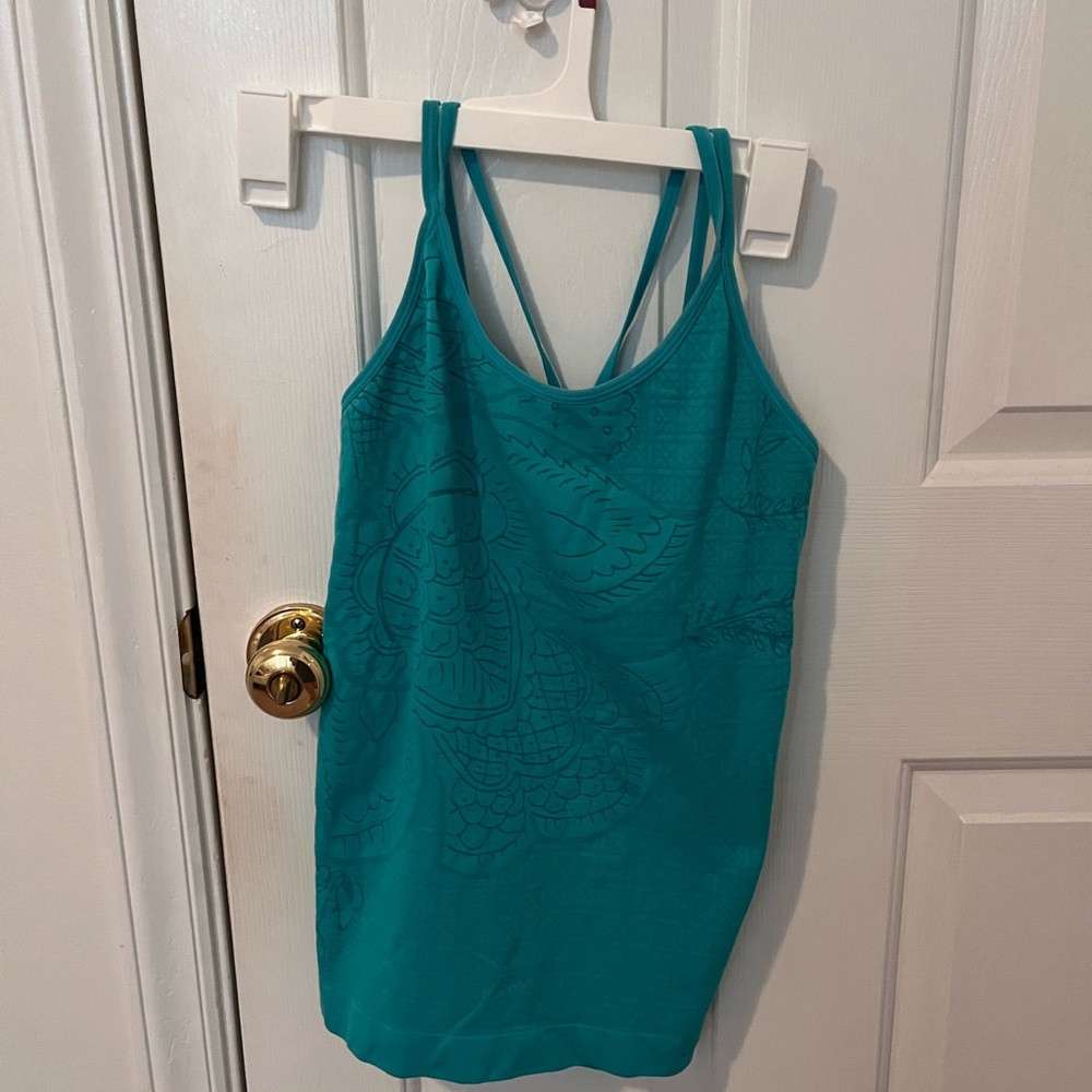 Champion teal tank top